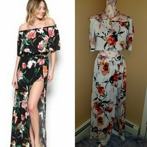 ILLA ILLA FLORAL MAXI SET